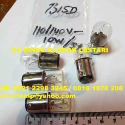 Lampu Bayonet B15D 110-140V 6-10W